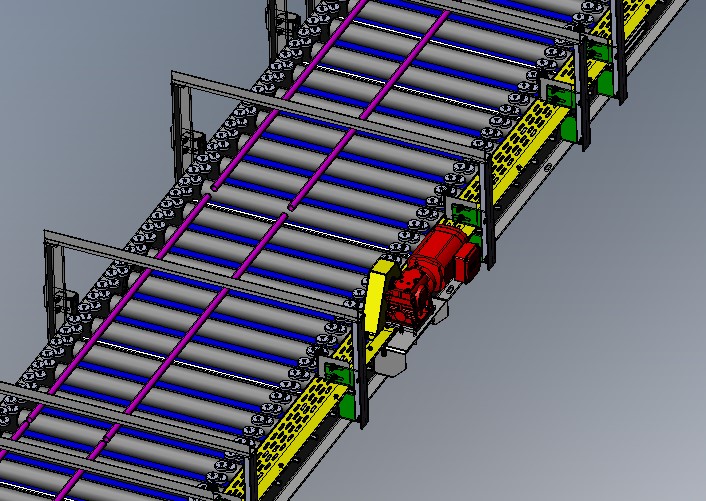 CDLR Conveyor (Chain Driven Live Roller) By Ultimation