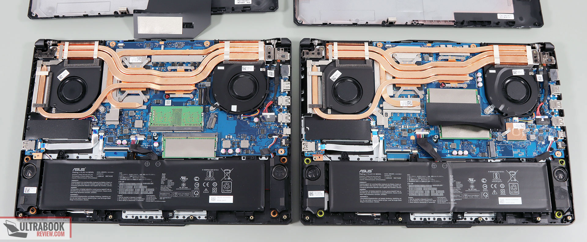 Asus TUF Gaming A15 FA506QM (R7 5800H, RTX 3060) vs F15 FX506HM (i7