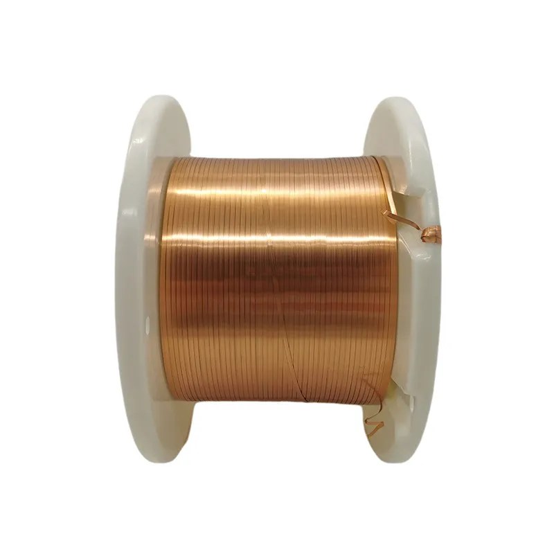 Electronics UEW AIW Flat Rectangular Copper Wire