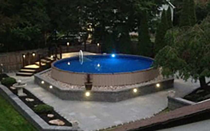 Fox Ultimate Round Ultra Modern Pool & Patio