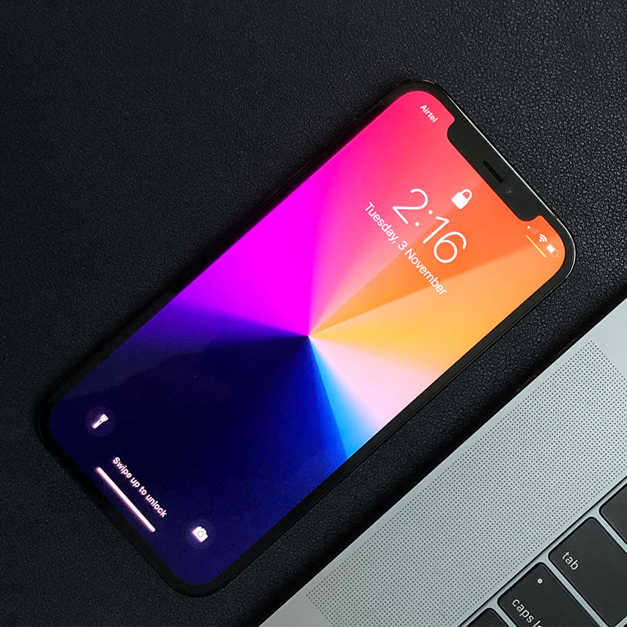 iPhone 12 64GB 5G Czarny, Zestaw, Idealny Stan, GW 64 GB \ Czarny