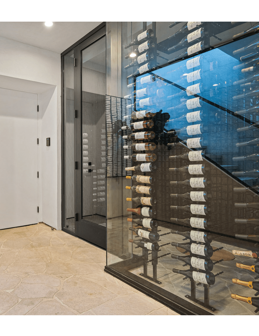 Ceiling Mount Wine Rack Shelly Lighting