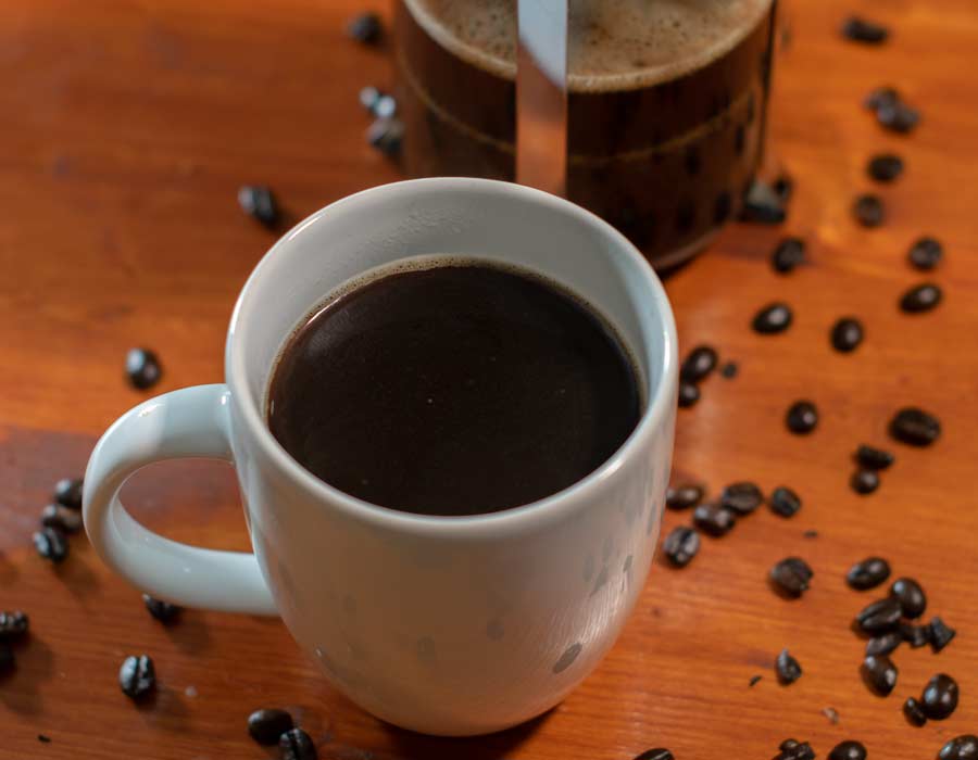 Making Coffee in a French Press Umami