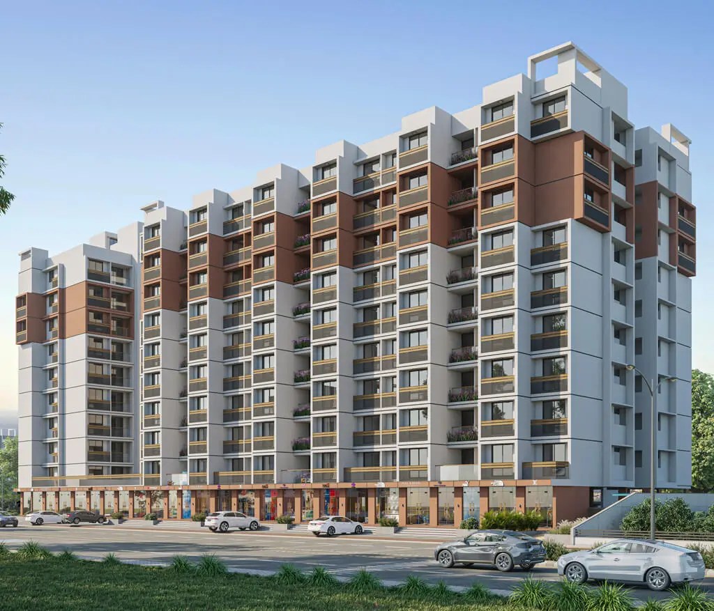 2 BHK Apartment in Gandhinagar 3 BHK Apartment in Gandhinagar 2 and