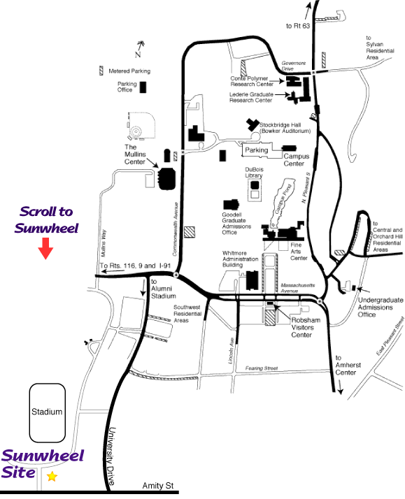 Campus Finder Locations University of Massachusetts
