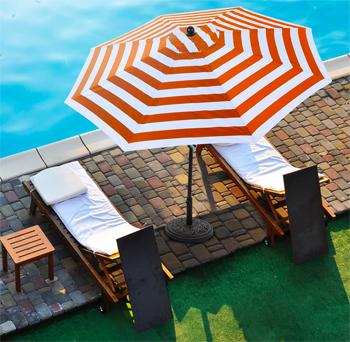 9-Foot Replacement Umbrella Canvas for Broken Patio Umbrellas