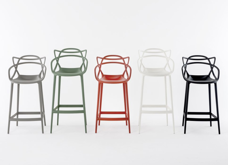 Kartell Masters Stool Plastic Kitchen Furniture Ultra Modern