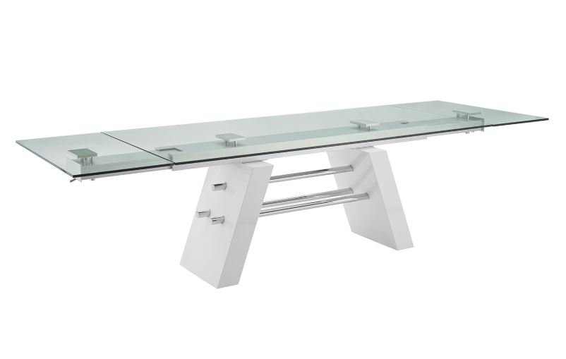 Casabianca Evolution Dining Table Metal Contemporary Dining Room