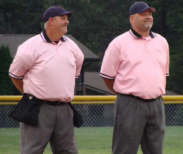 Umpires Rock the Pink for Breast Cancer Awareness Month Blog Ump