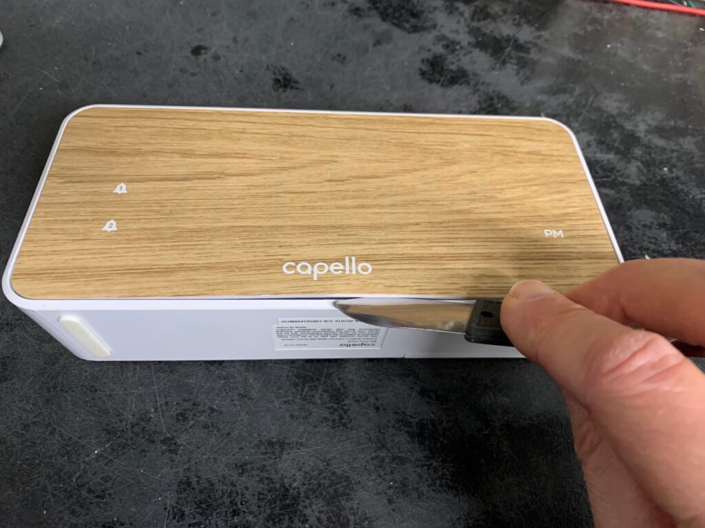 Hack A Capello Alarm Clock To AutoDim at Night My Random Bits