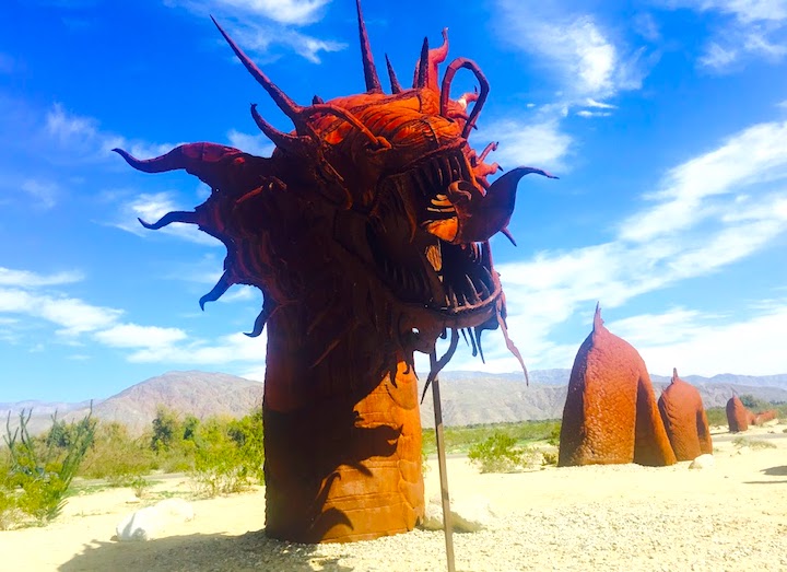 Discover the Desert Sculptures of Borrego Springs, California