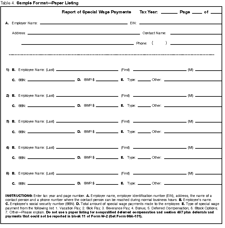 Publication 957 Reporting Back Pay and Special Wage Payments to SSA