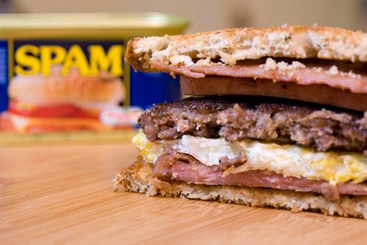 The Full Monty Python Spam Egg Sausage and Spam Sandwich Recipe