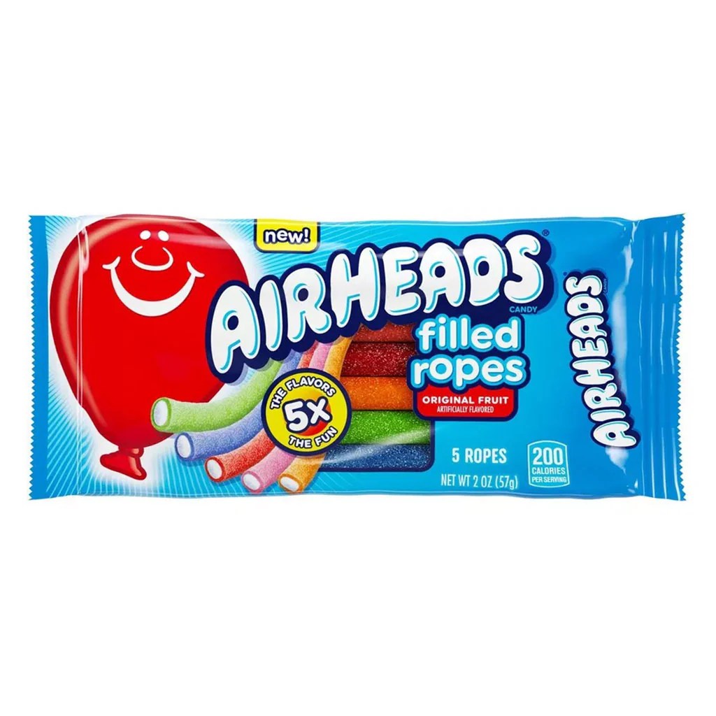 Airhead Filled Ropes (2oz) Uncle Joe's Candy