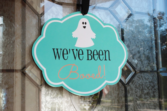 Free Halloween Neighborhood “BOO” or “Ghosted” Game Signs