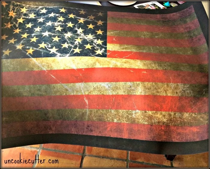 Rustic Americana Wall Art January Create and Share Uncookie Cutter