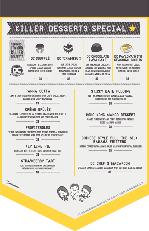 Art of the Menu Dessert Company