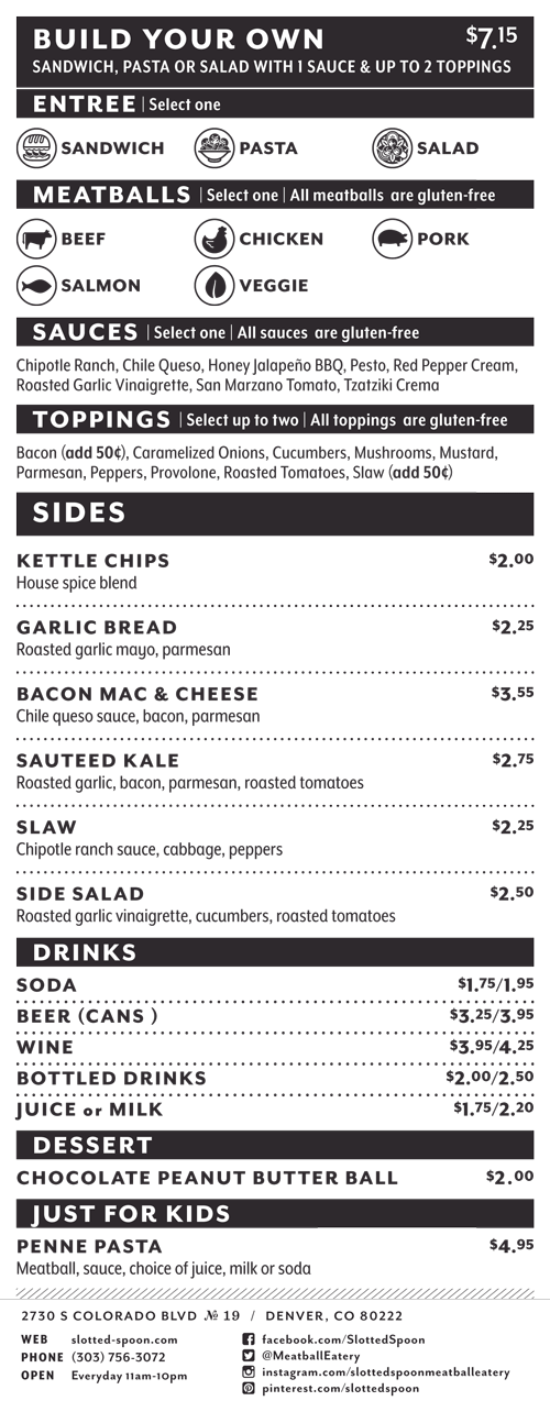 Art of the Menu Slotted Spoon