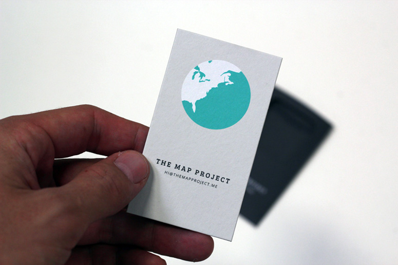 FPO The Map Project Business Cards