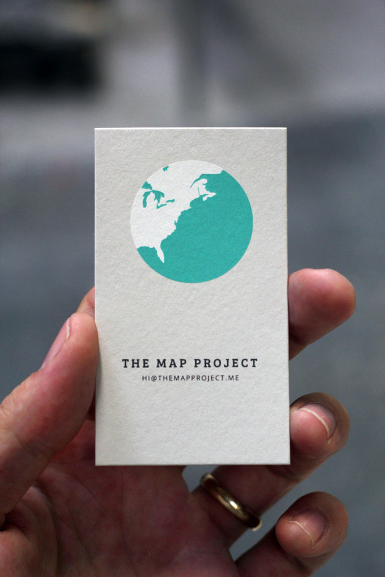 FPO The Map Project Business Cards
