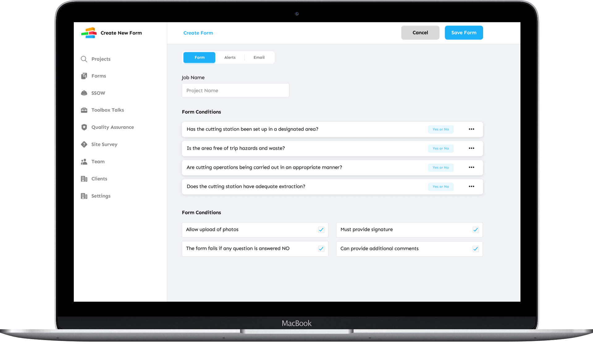Create Your Own Forms Under Construction