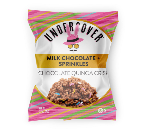 Milk Chocolate + Sprinkles 6Pack (12 IndividuallyWrapped .25oz Crisps