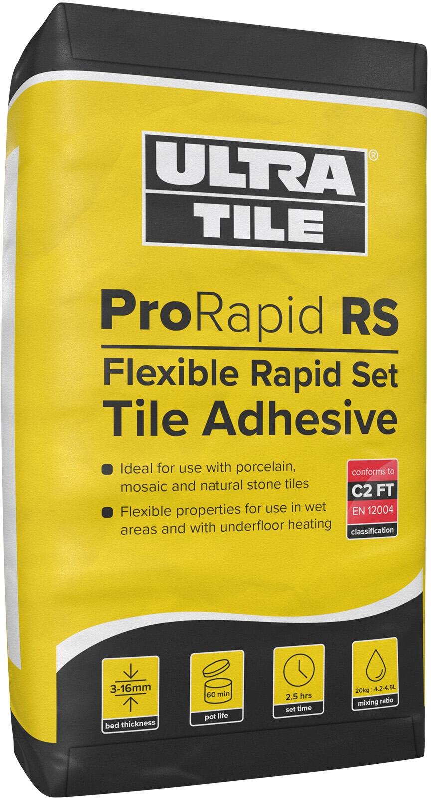 UltraTile Flexible Tile Adhesive Underfloor Heating UK