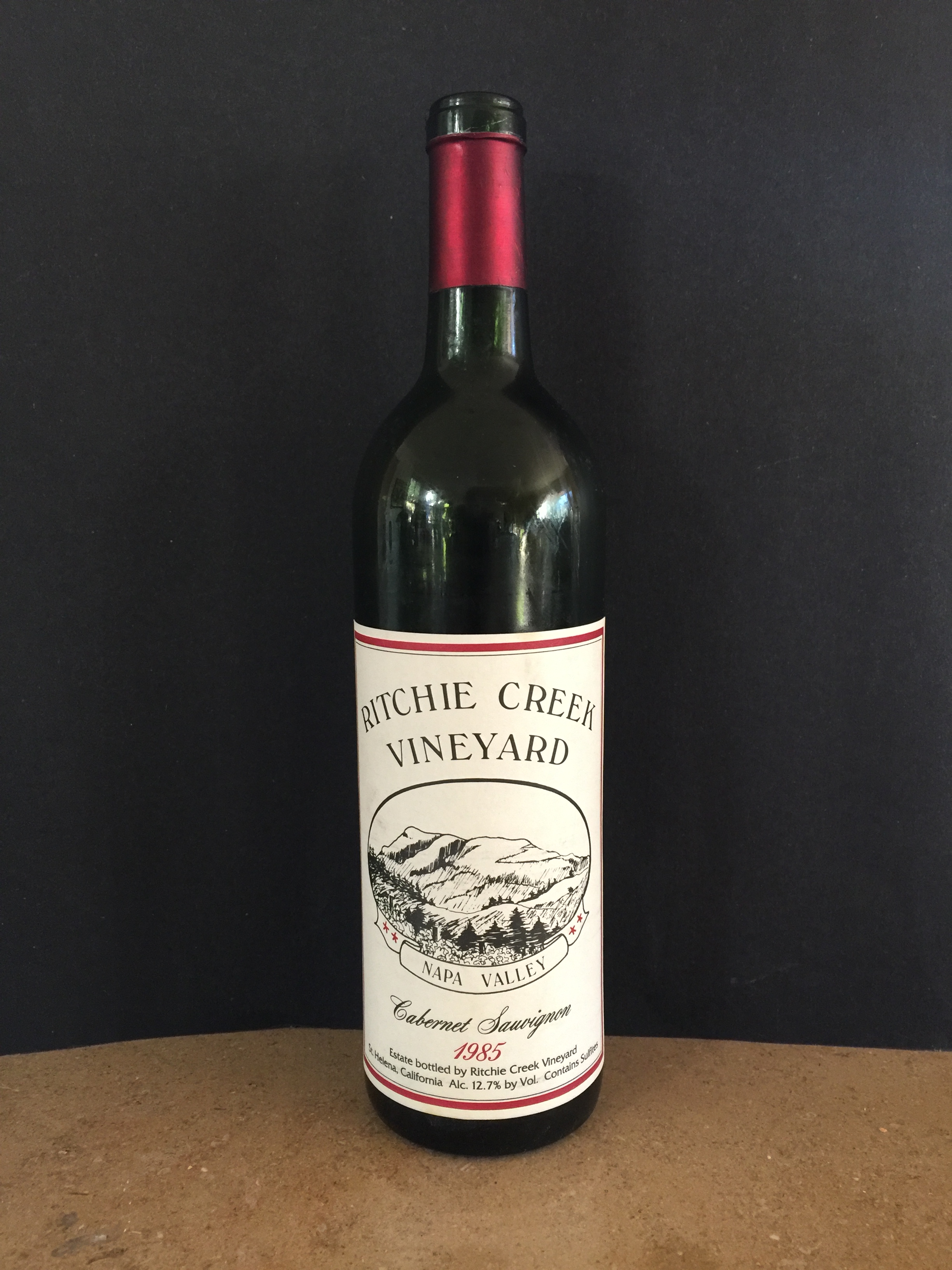 The Underground Wine Letter 1985 Ritchie Creek CS