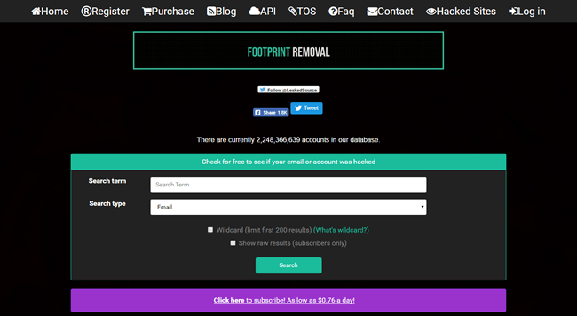 LeakedSource : Un grave danger pour le vie privée des internautes