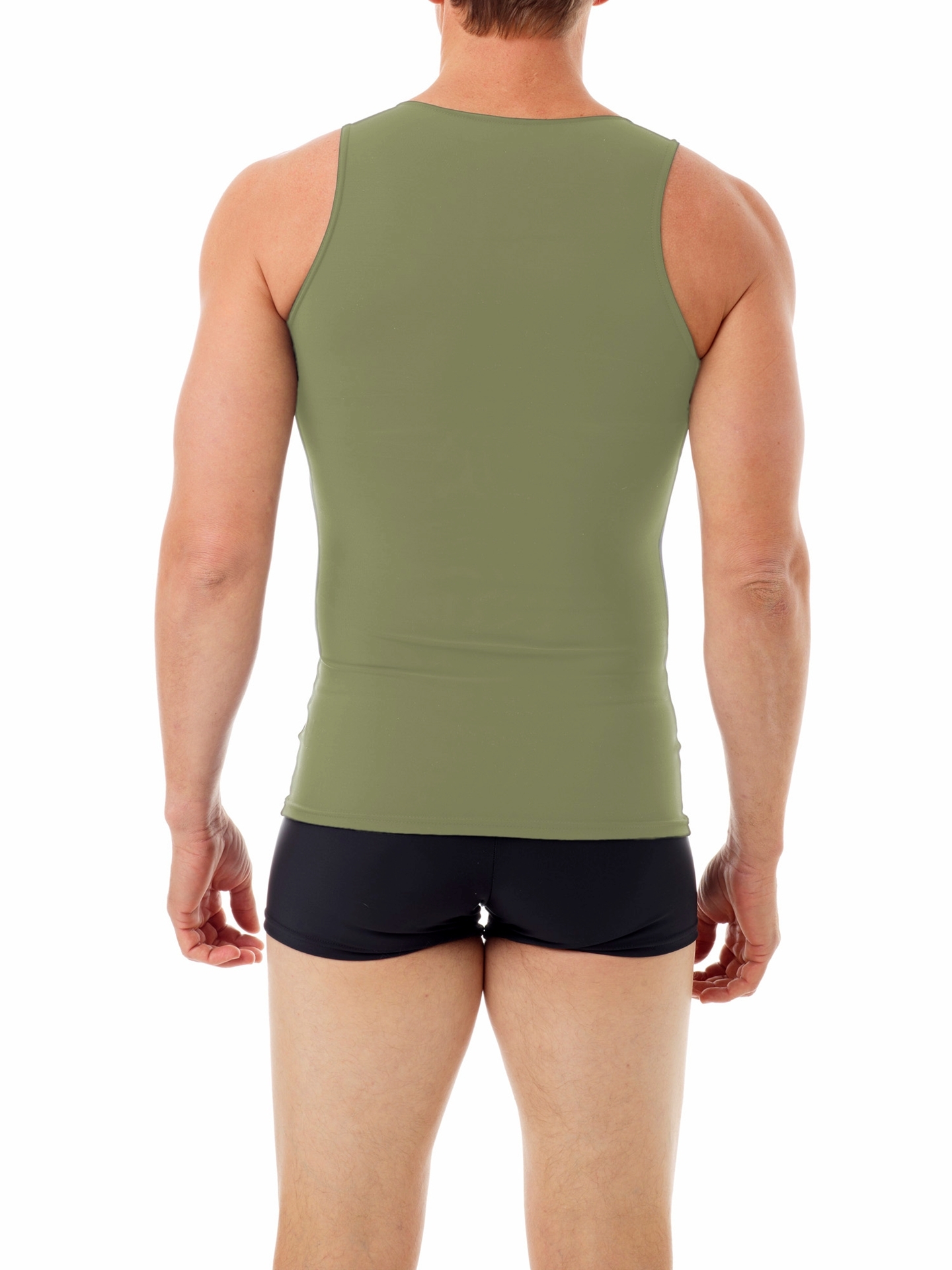 Microfiber Compression Tank. Men Compression Shirts, Girdles, Chest