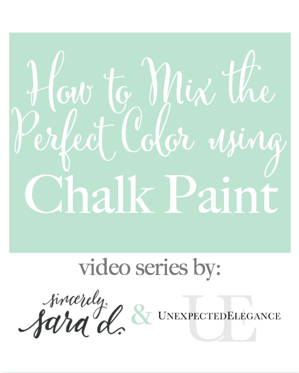 How to Mix Chalk Paint for the PERFECT Color Episode 2