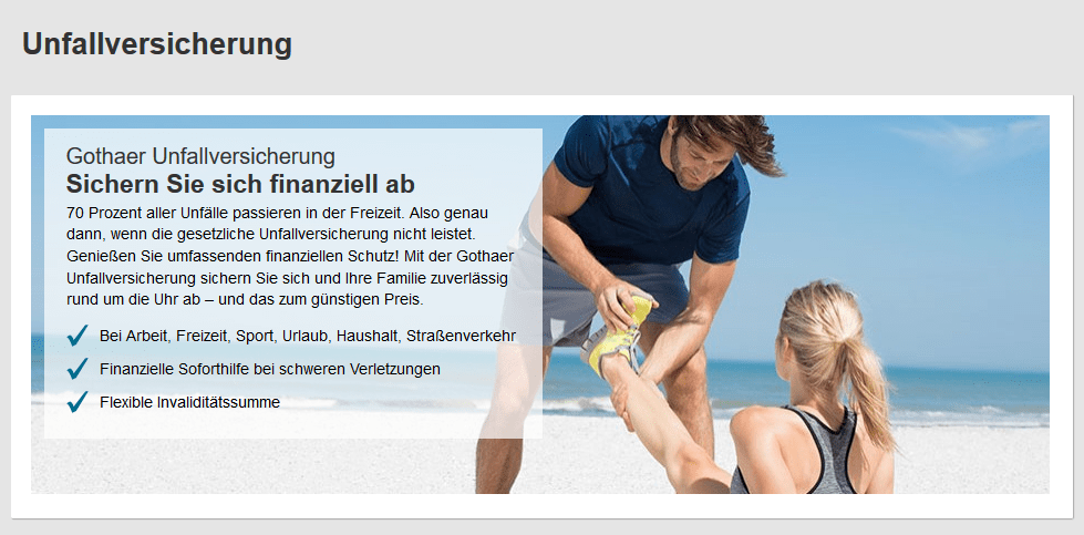 Gothaer Unfallversicherung 01/2021 Test & Erfahrungen