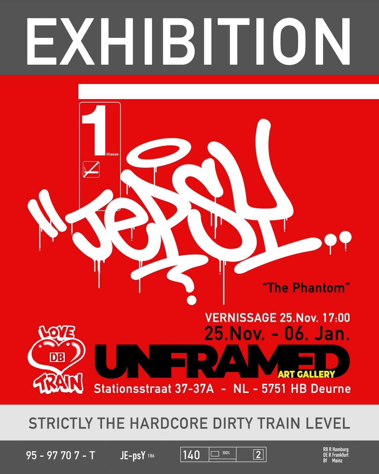 JEPSY “The Phantom” Unframed Art Gallery