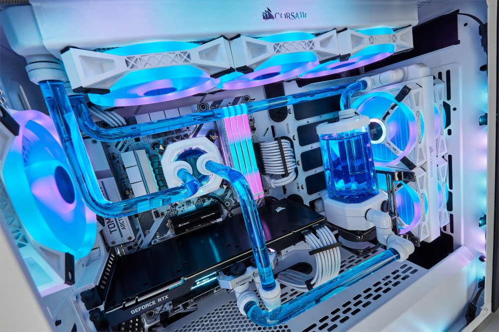 Corsair unveils new PC cooling tech in white colorways