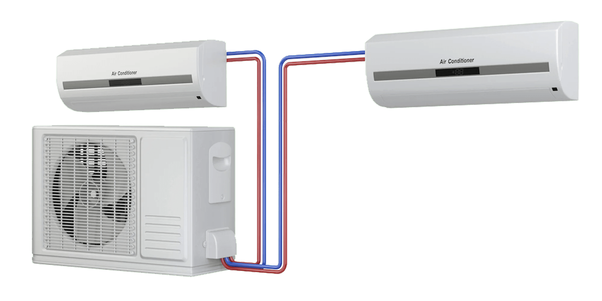 ACMV Air conditioning and mechanical ventilation, HVAC installation for chilled water