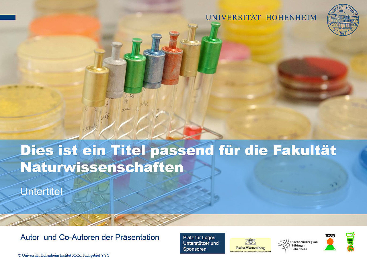 PowerPointVorlagen Universität Hohenheim