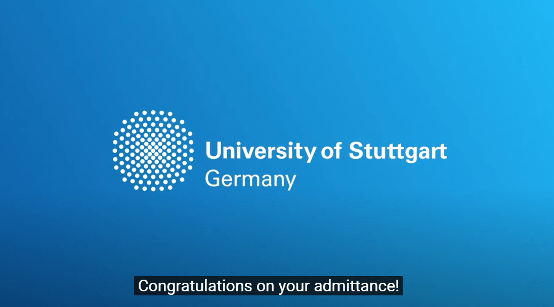 Enrolling at the University of Stuttgart University of Stuttgart