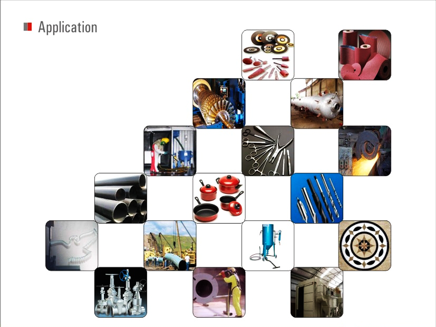 Unicoat Abrasive Industries Aluminum Oxide Steel Shots Glass