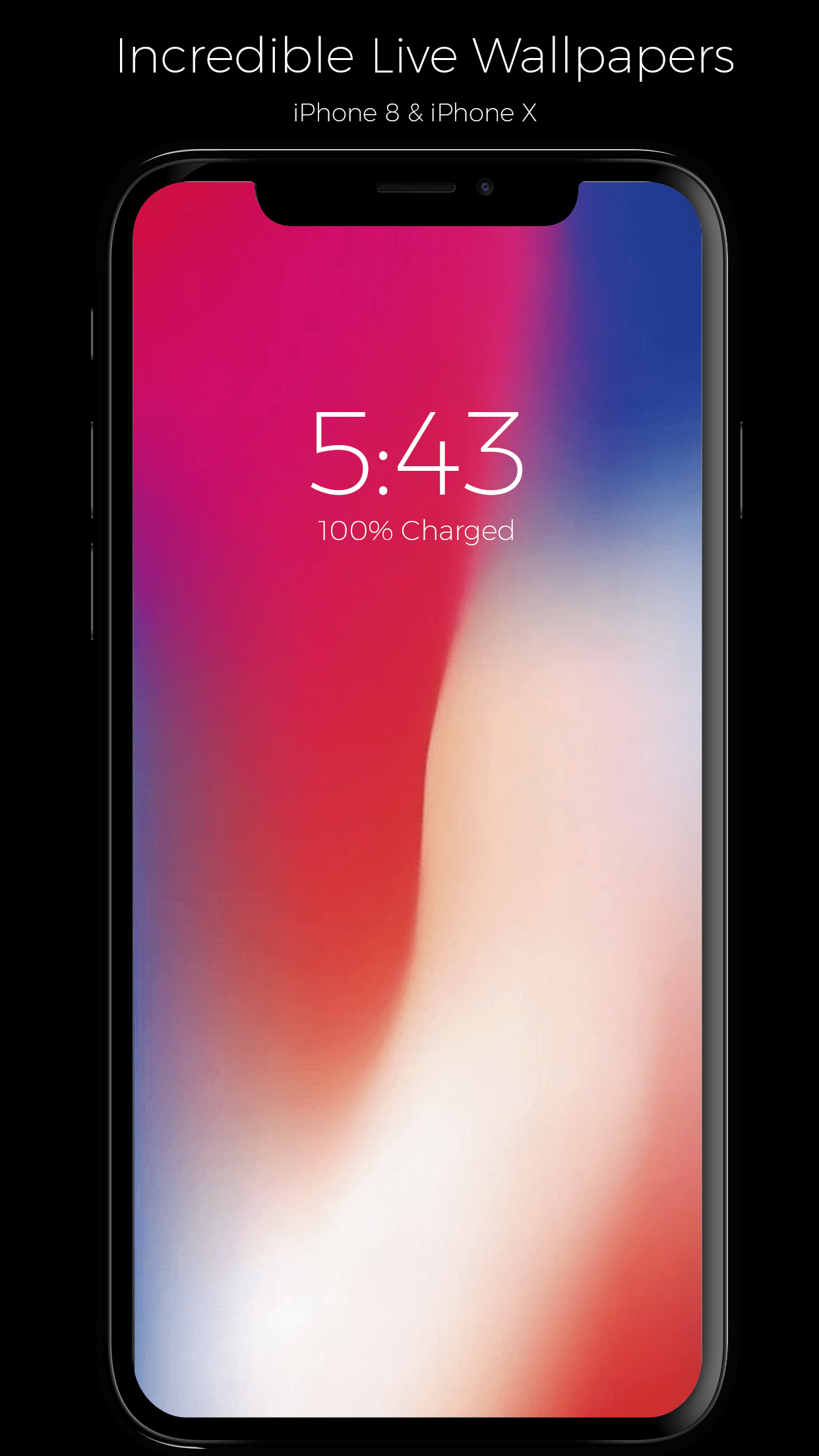 iPhone 8 Live Wallpapers & iPhone X Live Wallpapers Unicorn Apps