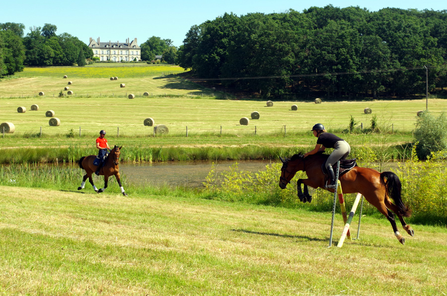 Chateau in France Horse Riding Holidays France Unicorn Trails