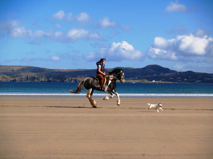 Donegal Beach and Mountain Ride, Ireland Horse Riding Holidays