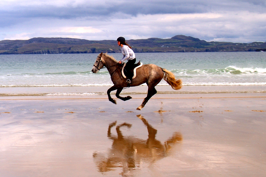 Donegal Beach and Mountain Ride, Ireland Horse Riding Holidays