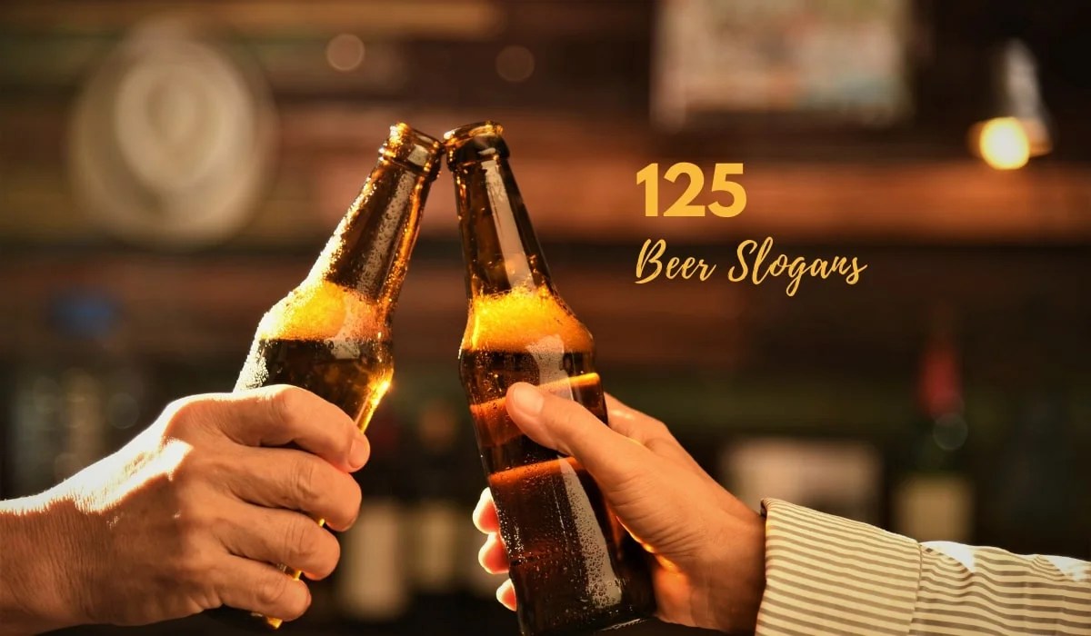 Top 125 Catchy Beer Slogans With Taglines (2023)