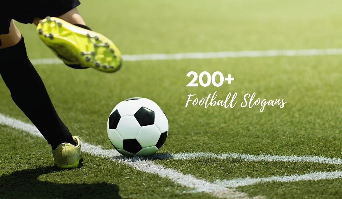 Top 200+ Catchy Football Slogans With Taglines (2023)