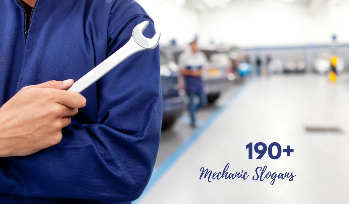 Top 190+ Catchy Mechanic Slogans With Taglines (2023)