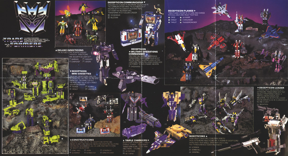 Rg's Transformers Master List by Series