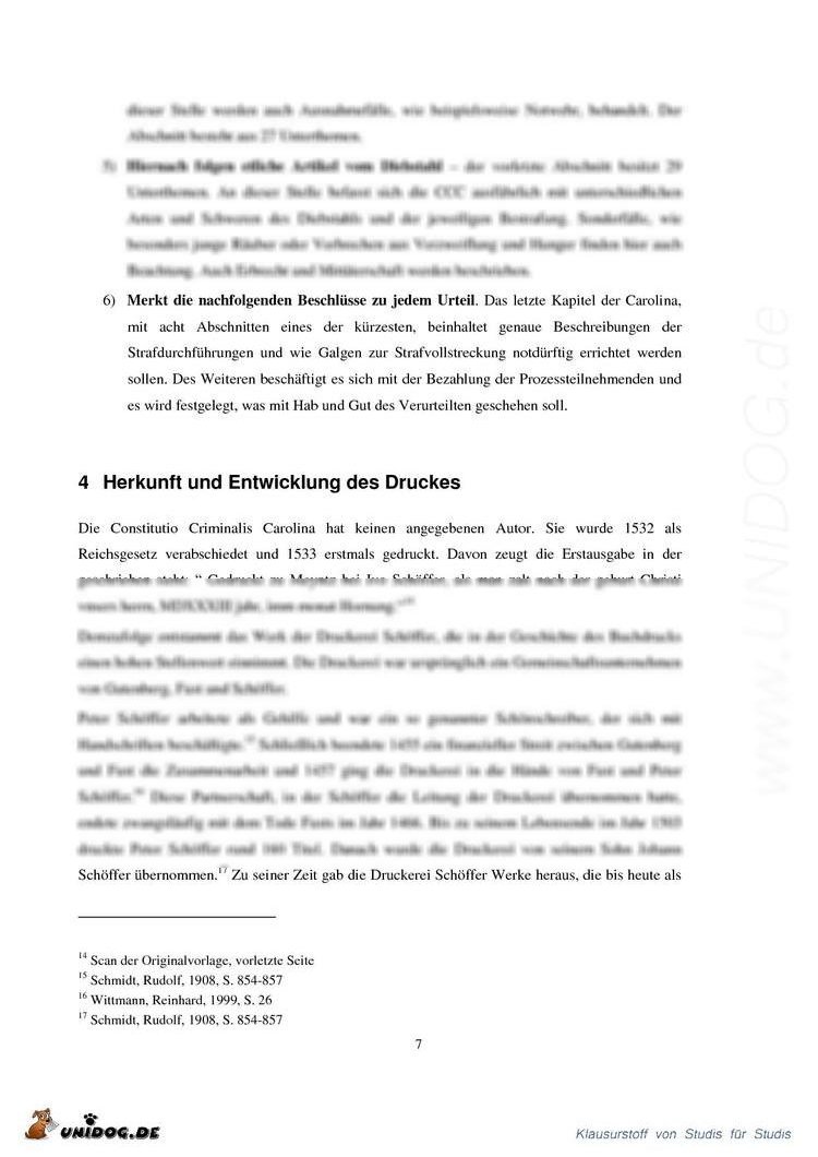 Constitutio Criminalis Carolina ein Druck aus dem Jahr 1532