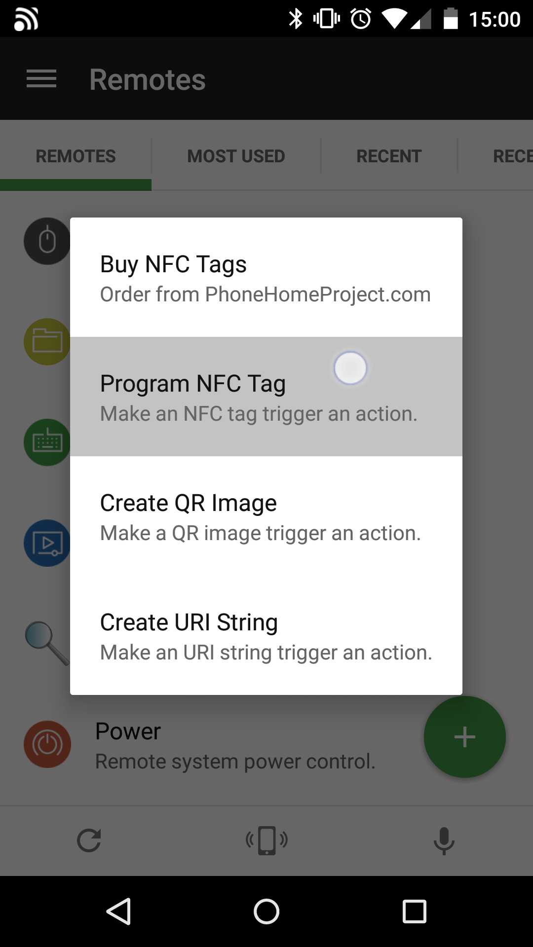 How To Use NFC Tags Unified Remote