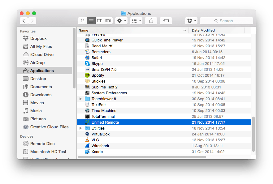 How To Install Unified Remote Server for Mac Unified Remote
