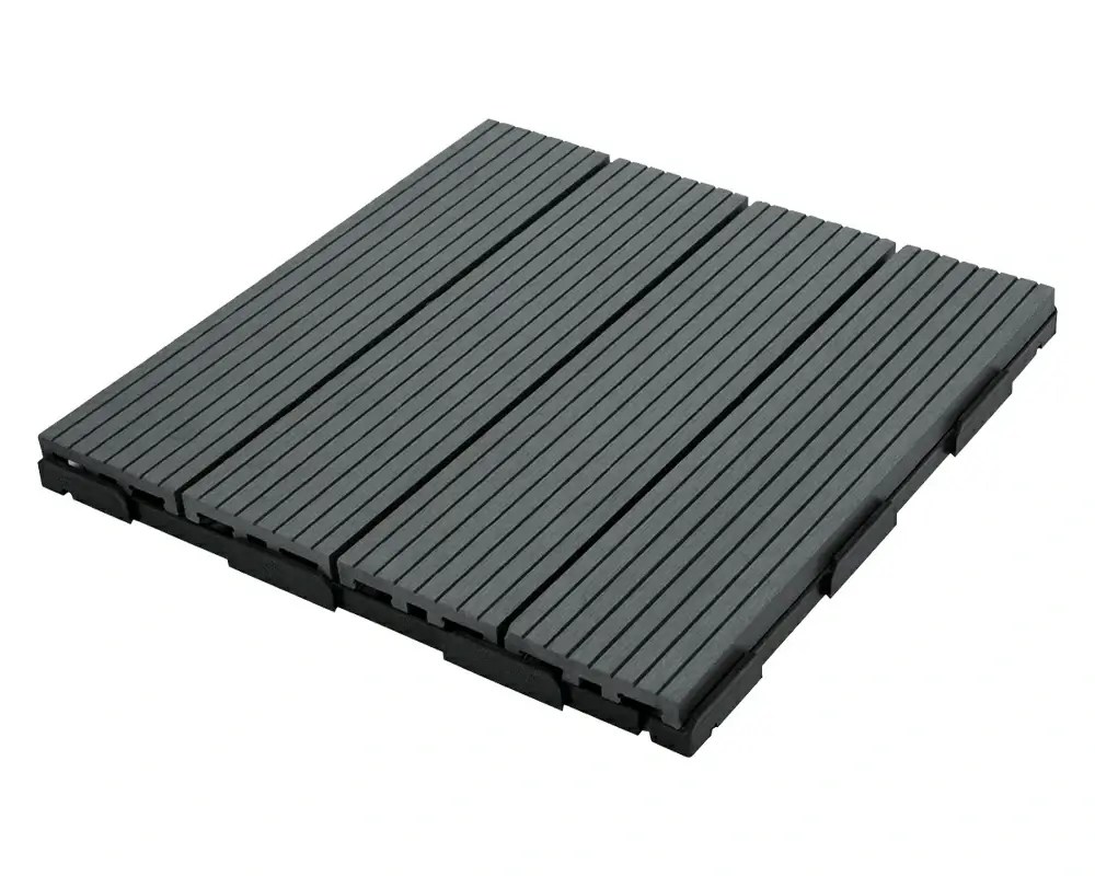 Best Grey Composite Decking Tiles Manufacturer And Supplier In China